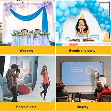 CPLIRIS Backdrop Stand for Flexible Event Decor