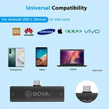 BOYA BY-XM6-S6 Wireless Lavalier Microphone for All Creators