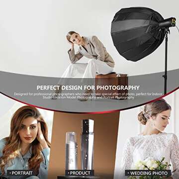 Neewer 400W Strobe Light for Studio Photography - Monolight