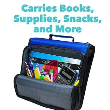 Case-it Universal Zipper Binder - Durable & Stylish Carrying Solution