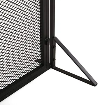 Modern Iron Fireplace Screen by Christopher Knight Home