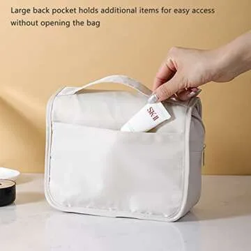 IMCUZUR Travel Toiletry Bag - Waterproof & Stylish Organizer