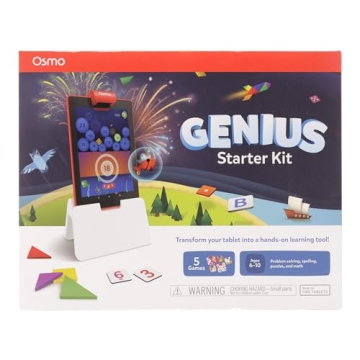 Osmo Genius Starter Kit - 5 Interactive Learning Games