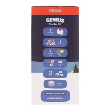 Osmo Genius Starter Kit - 5 Interactive Learning Games