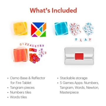 Osmo Genius Starter Kit - 5 Interactive Learning Games