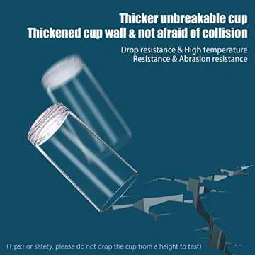 Golemas Plastic Drinking Glasses Set of 6, Reusable Acrylic Mixed Water Tumblers Glassware Sets, Dishwasher Safe Suitable for Bar, Home, Kitchen, Party, Outside(Multi Size, Set of 6)