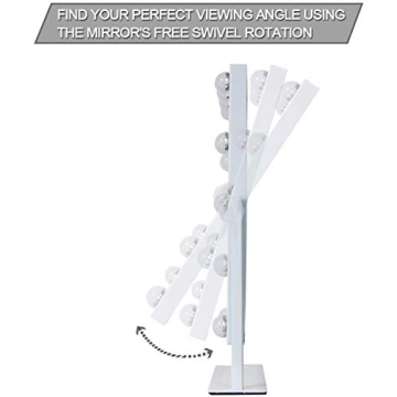 Lighted Vanity Makeup Mirror with LED and Touch Control