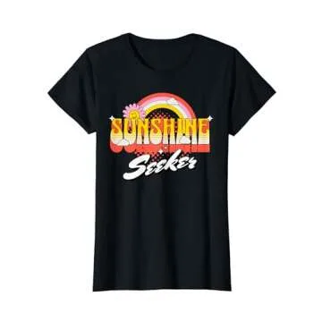 Sunshine Seeker Cute Design For Women And Girls T-Shirt