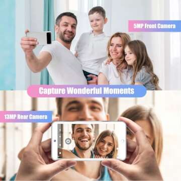 160GB MP3 Player with Bluetooth and WiFi:Built-in App Store-4.3" HD Full Touch Screen-Android Streaming Music Player-Take Pictures-Video Recording,White