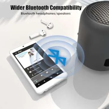 160GB MP3 Player with Bluetooth and WiFi:Built-in App Store-4.3" HD Full Touch Screen-Android Streaming Music Player-Take Pictures-Video Recording,White