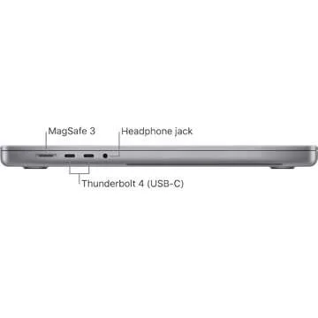 2021 Apple MacBook Pro with Apple M1 Max Chip (16-inch, 32GB RAM, 1TB SSD Storage) Space Gray (Renewed)