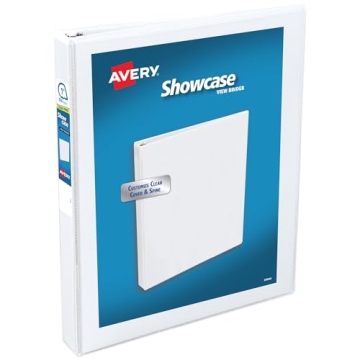 Avery Economy Showcase Binder Durable 1 Inch Size