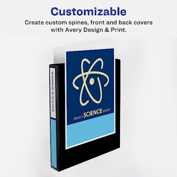 Avery Economy Showcase Binder Durable 1 Inch Size