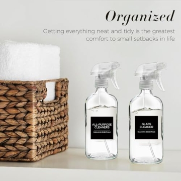 144 PCS Minimalist Laundry Room Labels Set, Waterproof Stickers