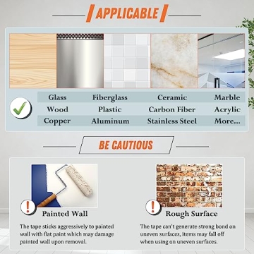 Heavy Duty Double Sided Tape for Easy Mounting Solutions