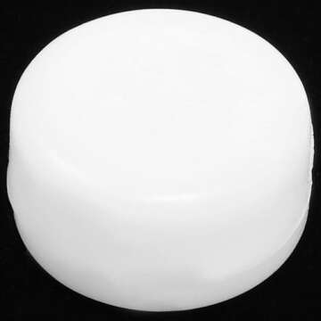 Juvale White Round Inserts for Noise Makers for Graduation, Sporting Events (0.83 in, Pack of 100)