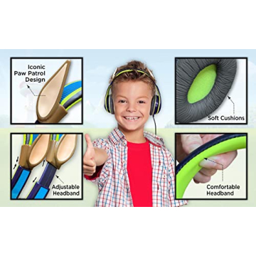 Paw Patrol Kids Headphones with Volume Control Feature