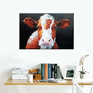 Cute Pet Dog Painting 36x24 for Home Decor