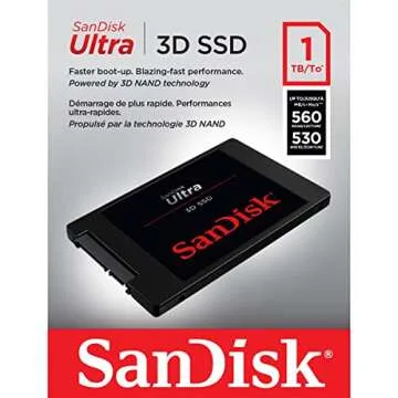 SanDisk Ultra 3D NAND 1TB Internal SSD for Fast Performance