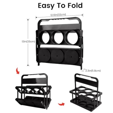 BODAON Drink Carrier for Car, Portable & Foldable