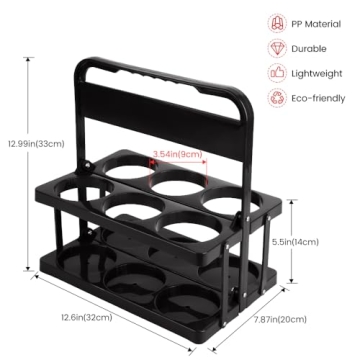 BODAON Drink Carrier for Car, Portable & Foldable