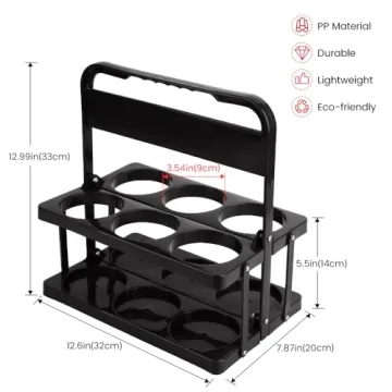 BODAON Drink Carrier for Car, Portable & Foldable