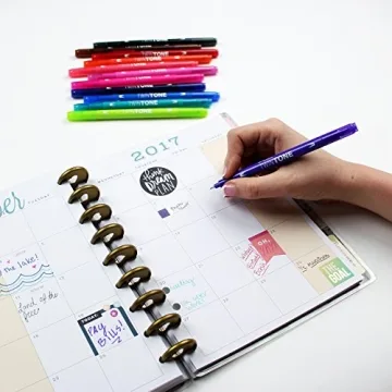 Tombow Twintone Marker Set Bright 12-Pack Double-Sided