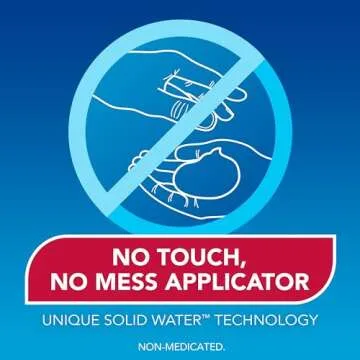 Vicks VapoStick, Solid Balm, No Mess, Soothing Non-Medicated Vicks Vapors, Easy-To-Use No-Touch Applicator, Quick Dry, Lightweight Skin Feel, 1.25oz x 2