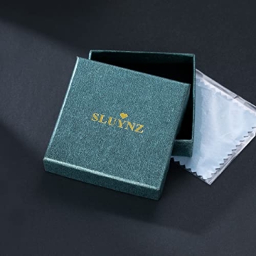 SLUYNZ Hypoallergenic Star Moon Studs for All