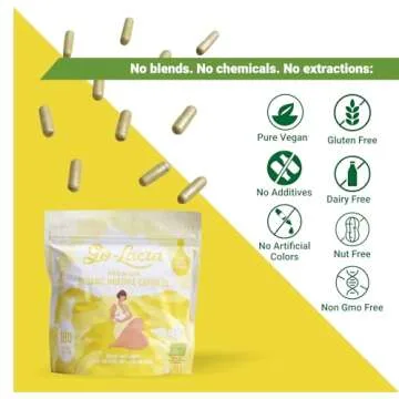 Organic Moringa Capsules to Increase Milk Supply