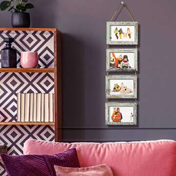 SESEAT Stylish 4x6 Wall Frames Collage - 2 Pack