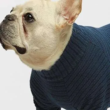 Stylish Fitwarm Turtleneck Sweater for Small Dogs