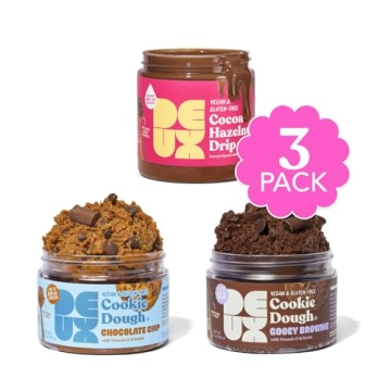 Enjoy DEUX Vegan Cookie Dough - Healthy, Gluten-Free Treats!