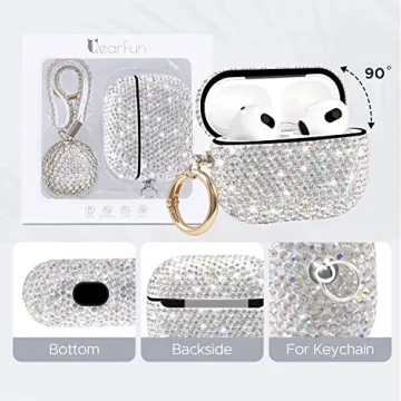 Stylish Rhinestone AirPods Case for Fashion Lovers