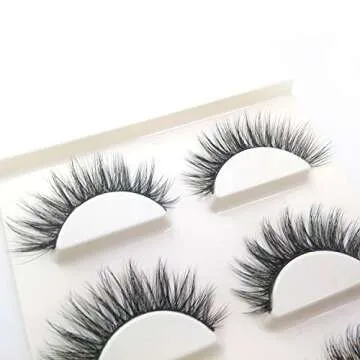 Trcoveric 3D Lashes – Reusable Cruelty-Free False Eyelashes