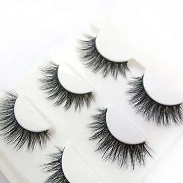 Trcoveric 3D Lashes – Reusable Cruelty-Free False Eyelashes