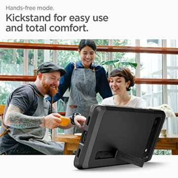 Spigen Tough Armor Case Compatible with Google Pixel 6a - Black