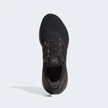 adidas mens Ultraboost 21 Running Shoes, Black/Black/Black, 8.5 US