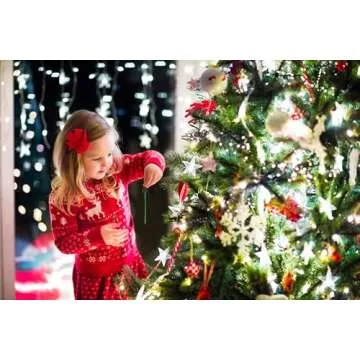 Scentsicles White Winter Fir Scented Christmas Tree Ornaments - 2 Bottles (12 Sticks Total)