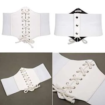 GRACE KARIN Corset Elastic Retro Cinch Belt for All Sizes