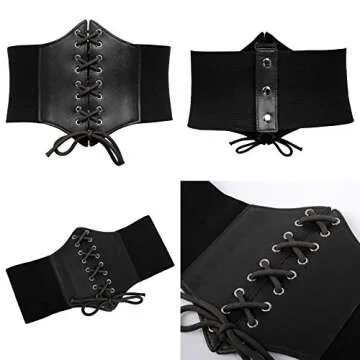 GRACE KARIN Corset Elastic Retro Cinch Belt for All Sizes