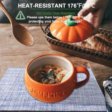 BETEAM Placemats Set of 8 Woven Vinyl Placemat for Dining Table Washable Wipeable Kitchen Place Mats Durable Indoor Outdoor Table Mats -01 Blue White, 8 Pcs