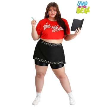 Plus Size Saved by The Bell Kelly Kapowski Costume for Women | '90s Fashion Nostalgia