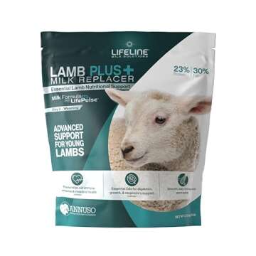 LIFELINE® Lamb Plus 23:30 Milk Replacer - Nutrient-Packed Formula for Young Lambs