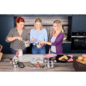 Rösle Stainless Steel Balloon Egg Whisk, 7 Wire, 8.7-inch