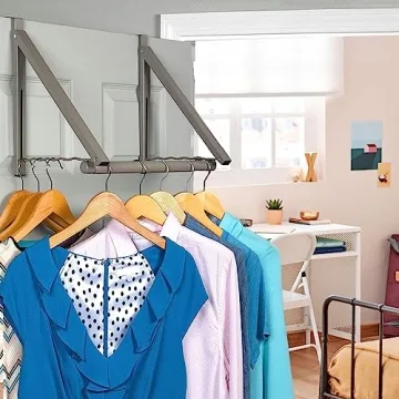 HOLDN’ STORAGE Over the Door Hanger for Neat Spaces