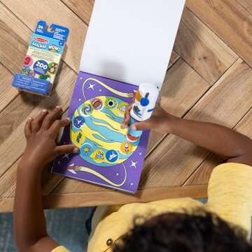 Melissa & Doug Sticker Wow!™ Astronaut Bundle: 24-Page Activity Pad, Sticker Stamper, Mini Activity Pad, 500 Stickers, Arts and Crafts Fidget Toy Collectible Character