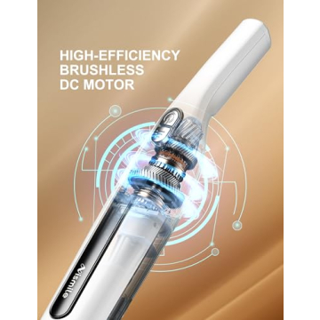 Nismile Cordless Vacuum Cleaner - 18Kpa Stick for Home