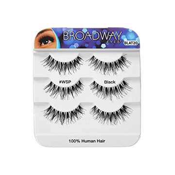 Kiss Broadway Eyelashes Combo Deal 6-Packs for Effortless Glam