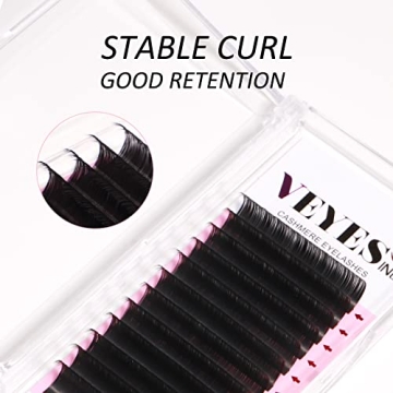 VEYES INC Cashmere Volume Lash Extensions 0.03 CC 12mm